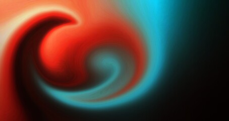 red and blue abstract