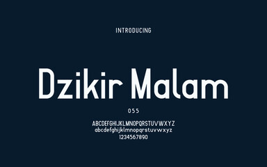 Elegant minimalist luxury alphabet vintage wedding typography fonts logo font premium vector Premium Vector