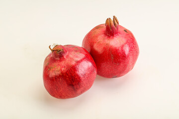 Fresh ripe and sweet pomegranet fruit