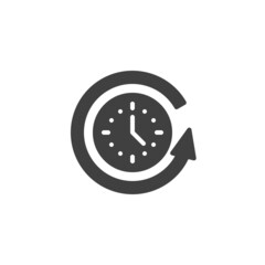 Countdown timer vector icon