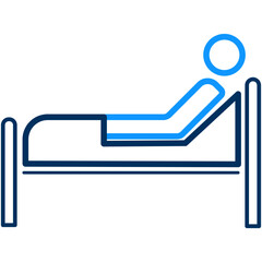 Patient on Bed