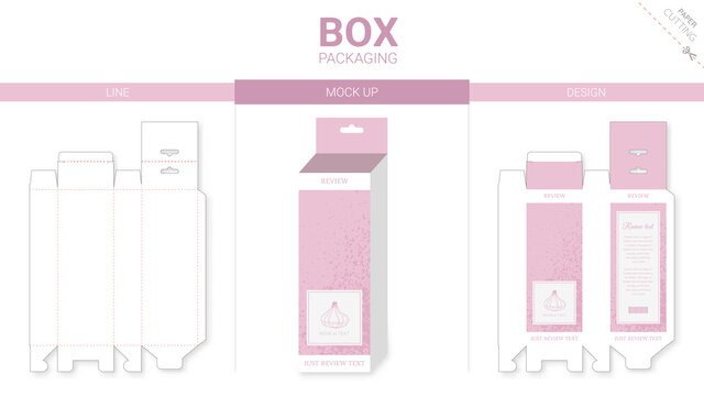 Box Packaging Design And Mock Up