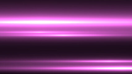 Lens flare  on black backgound. pink neon background