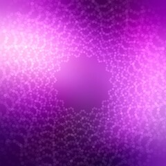 Obraz premium Purple glittering web pattern on glowing blur empty background. Festive Christmas decor.