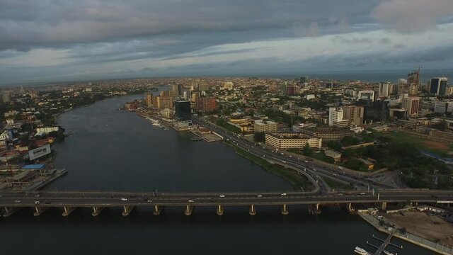 Shot of Lagos state Nigeria