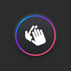 Obraz premium Handwash - UI Icon