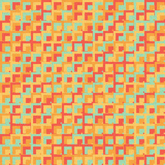 Abstract Geometric Pattern generative computational art illustration