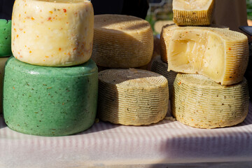 craft cheese. a piece of yellow cheese