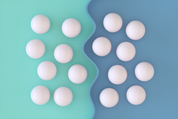 Teamwork and Leadership, Spheres in Circular Shape