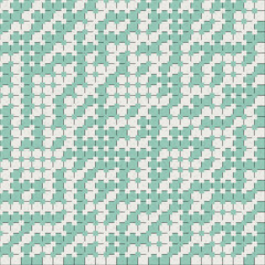 Fototapeta premium Abstract Geometric Pattern generative computational art illustration