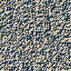 Abstract Geometric Pattern generative computational art illustration