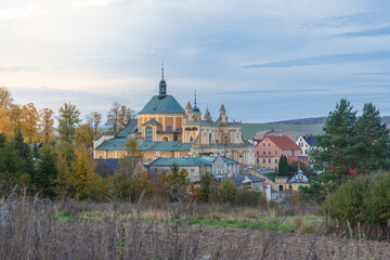 Wambierzyce, Kłodzko County, Lower Silesian Voivodeship, Poland, Pilgrimage Sanctuary in Wambierzyce - obrazy, fototapety, plakaty