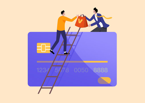 Credit card, shopping, consumption, investment, financial management, wealth, finance, profit, income, value-added, return, interest, savings, rise, fund, convenient, fast, swipe card,