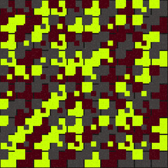 Abstract Geometric Pattern generative computational art illustration