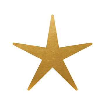 Gold star Stickers - Free smileys Stickers