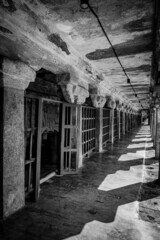 Obraz premium Tanjore Big Temple or Brihadeshwara Temple was built by King Raja Raja Cholan in Thanjavur, Tamil Nadu. It is the very oldest & tallest temple in India. This temple listed in UNESCO's Heritage Sites