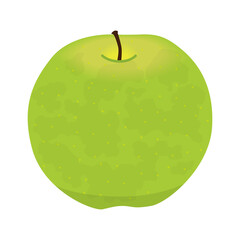 青りんごのイラスト