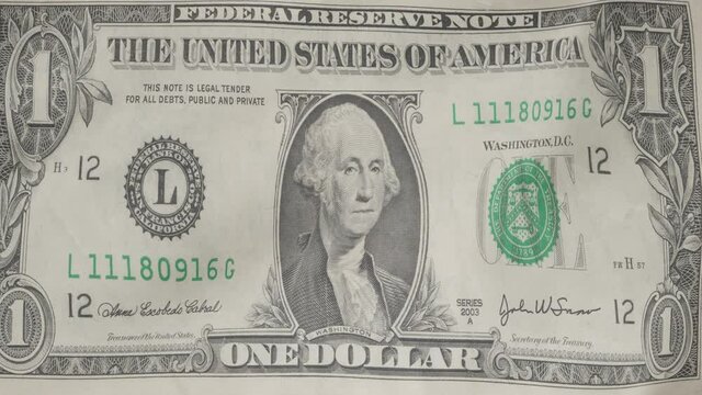 Bandera animada, D&oacute;lar.