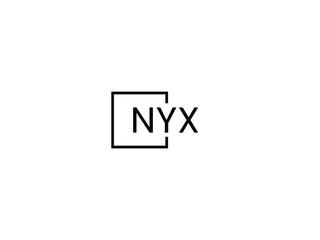 Obraz premium NYX letter initial logo design vector illustration