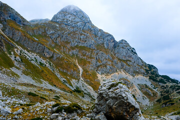 National park Durmitor Mouintains in Montenegro.
