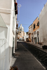 narrow street in the old town