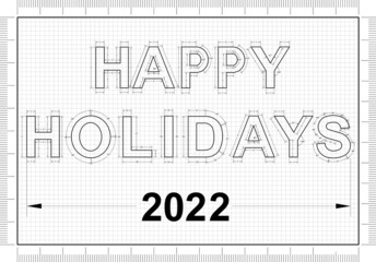 Happy Holidays 2022 Blueprint