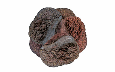 Colored stones, abstract background seamless pattern