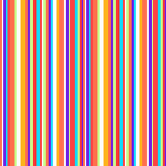 Fototapeta premium Striped multicolored background. Seamless vertical pattern. Abstract geometric wallpaper of the surface. Pretty texture. Print for banners, t-shirts and textiles. Doodle for design. Art creation