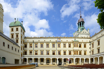 Stettin (Szczecin), West Pomeranian Voivodeship, Poland. The Pomeranian Dukes Castle. - obrazy, fototapety, plakaty