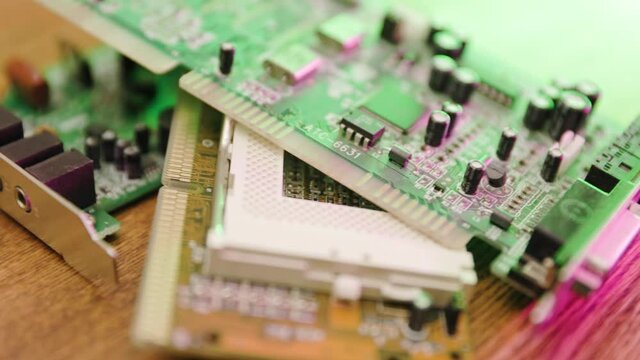 Old vintage sound card for desktop computer
