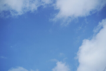blue sky with clouds