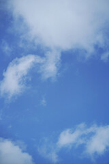 blue sky with clouds