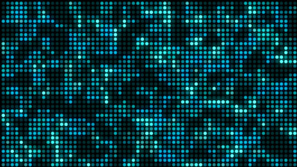 Seamless - Halftone dots motion background, Dot cartoonist background, Halftone comic dot animation. Wave pattern. Retro and Vintage Pattern animation. Comic background.	
