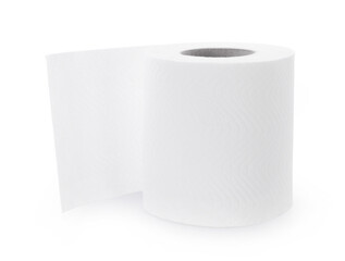 paper napkin isolated on white background