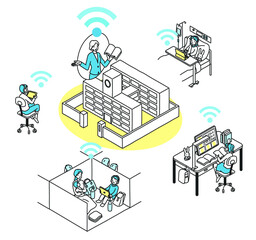 オンライン授業イメージ