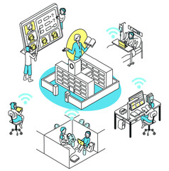 オンライン授業イメージ