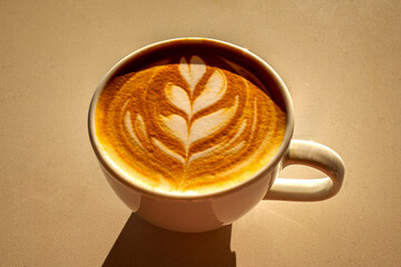 barista is preparing fresh coffee