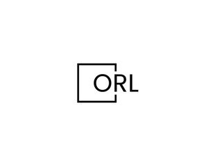 ORL letter initial logo design vector illustration