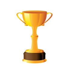 tall gold trophy