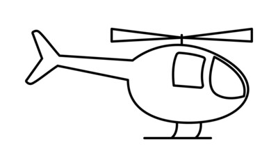 helicopter icon design