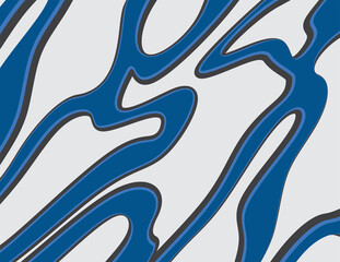 Simple background with abstract fluid pattern