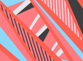 Abstract background with slash and striped lines pattern