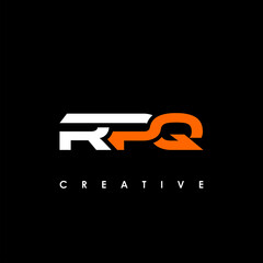 RPQ Letter Initial Logo Design Template Vector Illustration