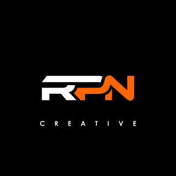 RPN Letter Initial Logo Design Template Vector Illustration