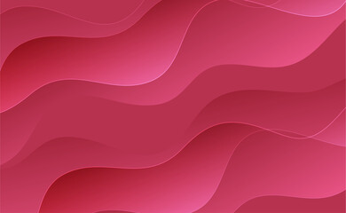 Monochromatic luxury red abstract wavy background 