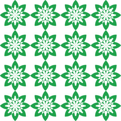 seamless pattern with snowflakes