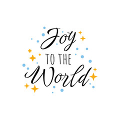 Christmas greeting quotes with handdrawn lettering in typographic illustration