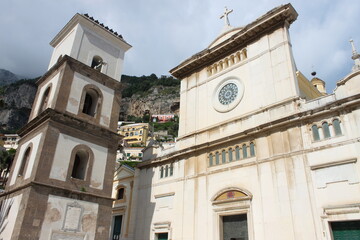 Fototapeta premium Santa Maria Assunta Church in Positano, Italy