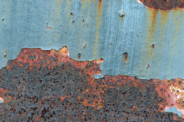 rusty metal background