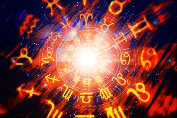 Astrology Horoscope Pattern Texture Background , Graphic Design